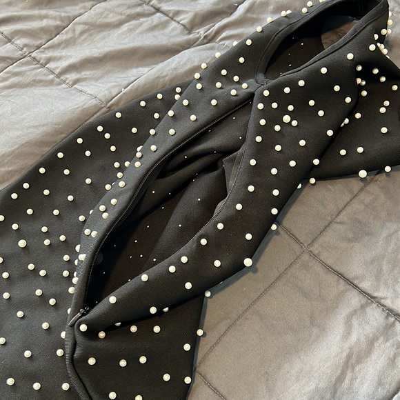 Pearl studded midi dress - Picture 5 of 5